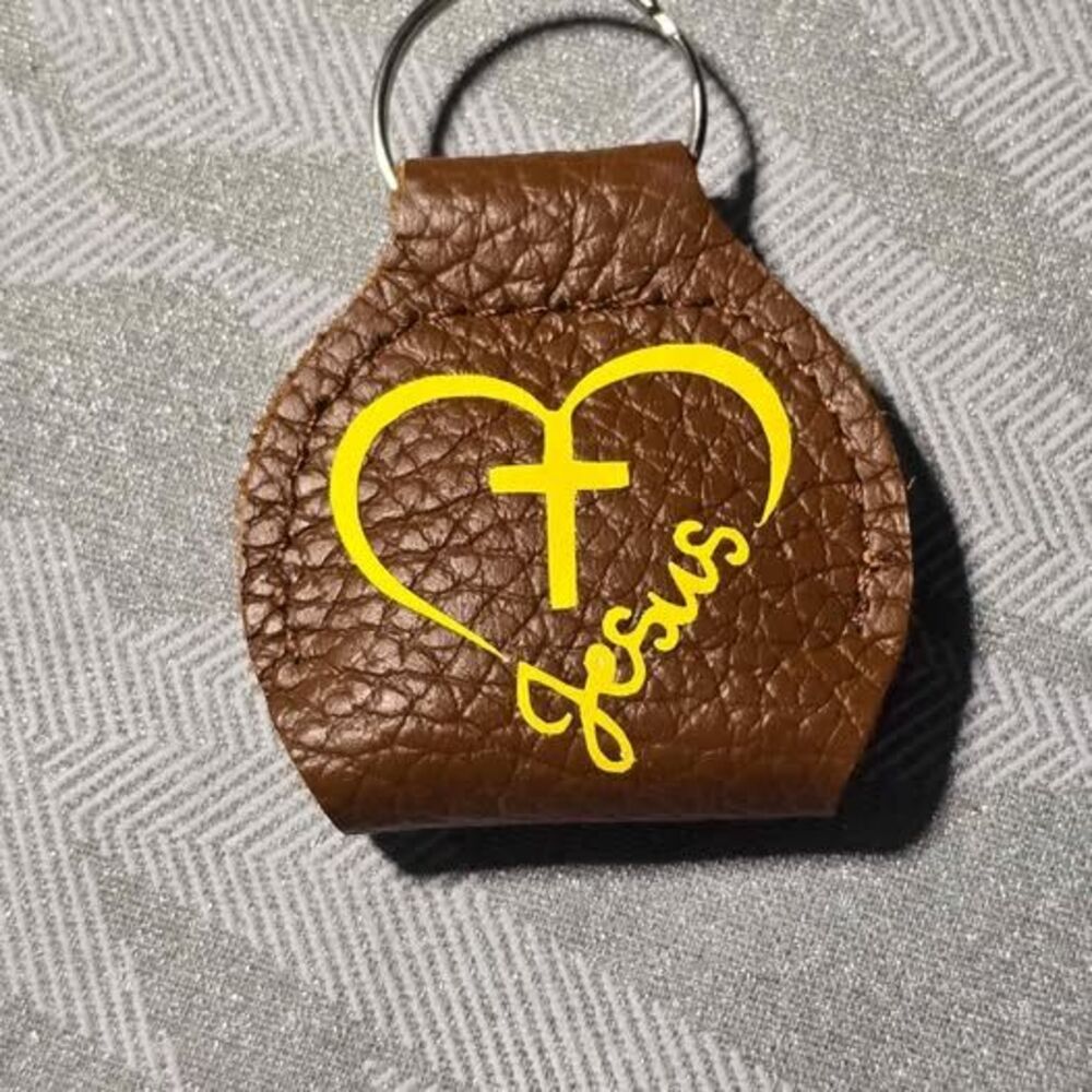 Love Jesus Shopping Cart Keychain